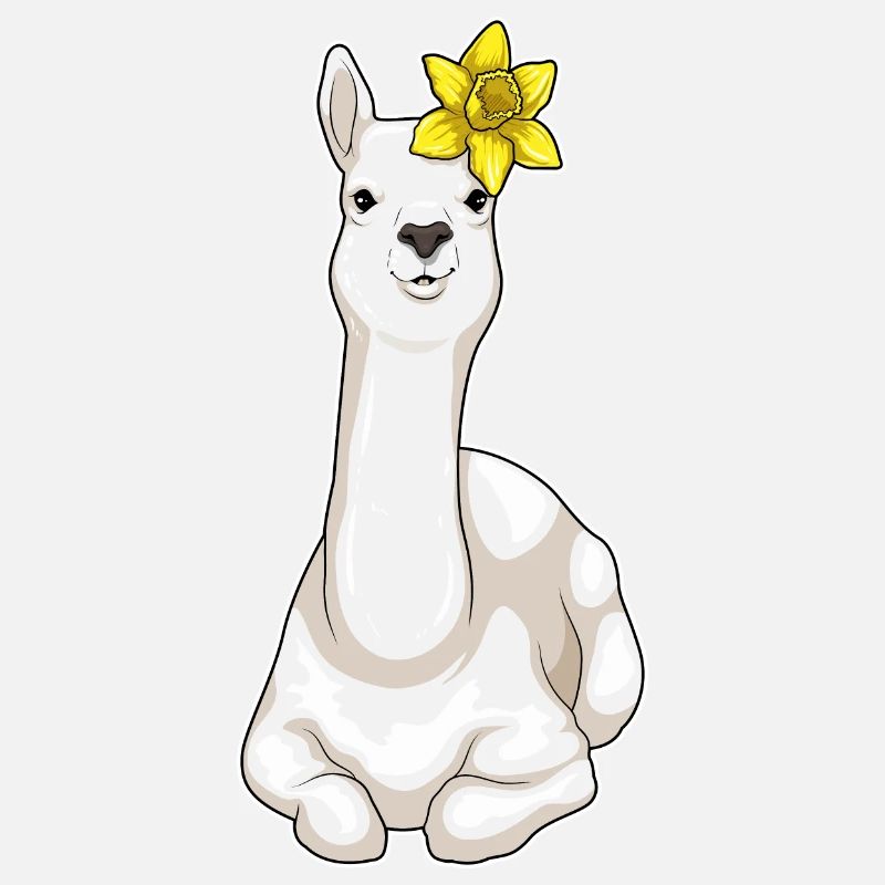 Llama Daffodil Flowers