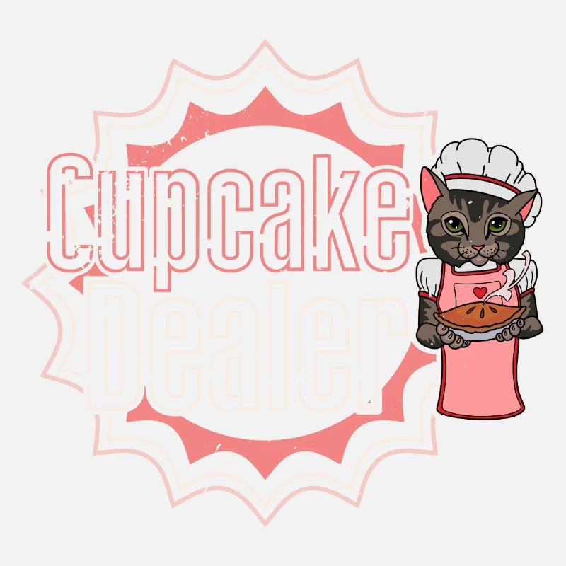 Cat Dessert Bakery Cake Roll Saying