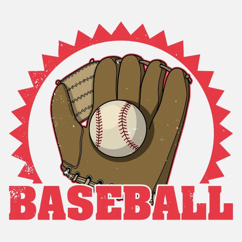 Catcher Baseball Ball Handschuhe Sport Spruch
