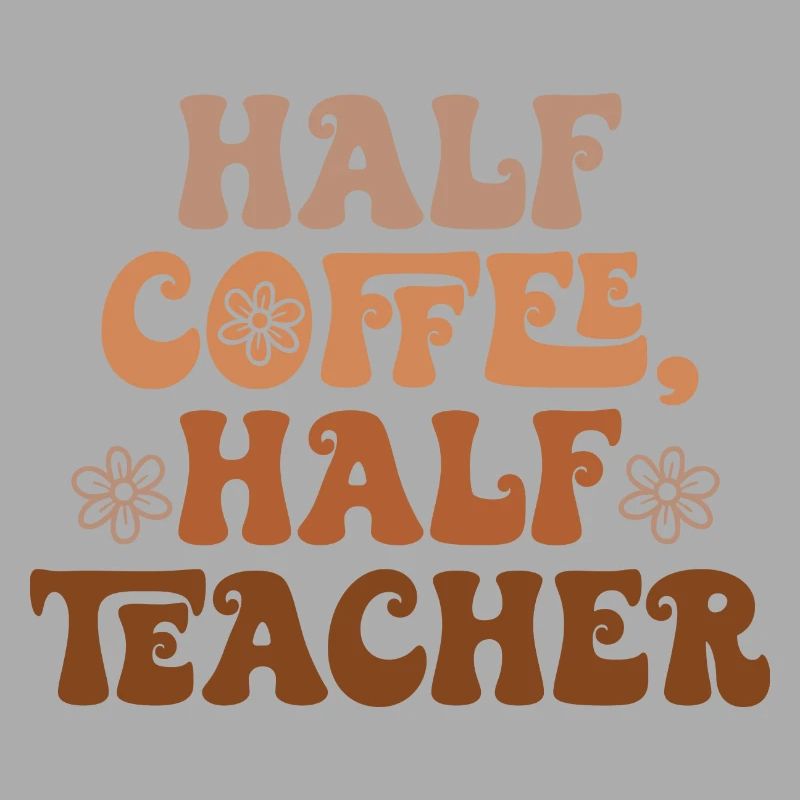 Moitié café moitié professeur Halb Kaffee halb Lehrer