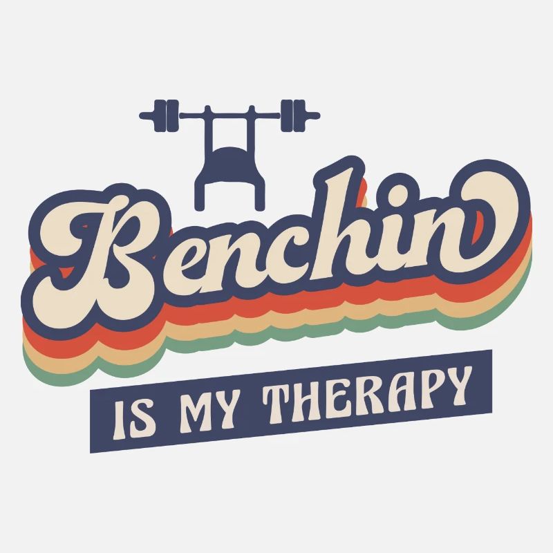 Benchpress as Therapy Powerlifting Gym Training