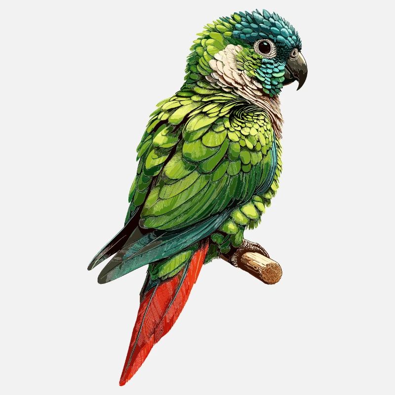 Green Cheek Conure Cute Conure Parrot