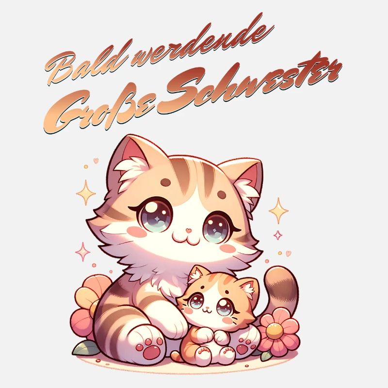 Bald werdende große Schwester