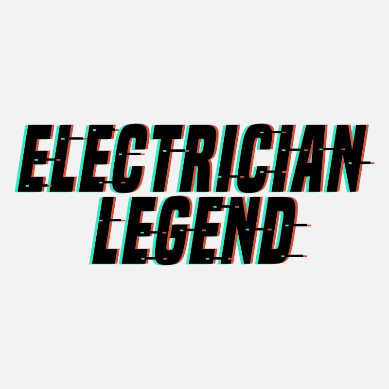 Electrician Legend Ironic Saying Craftsman Voltage