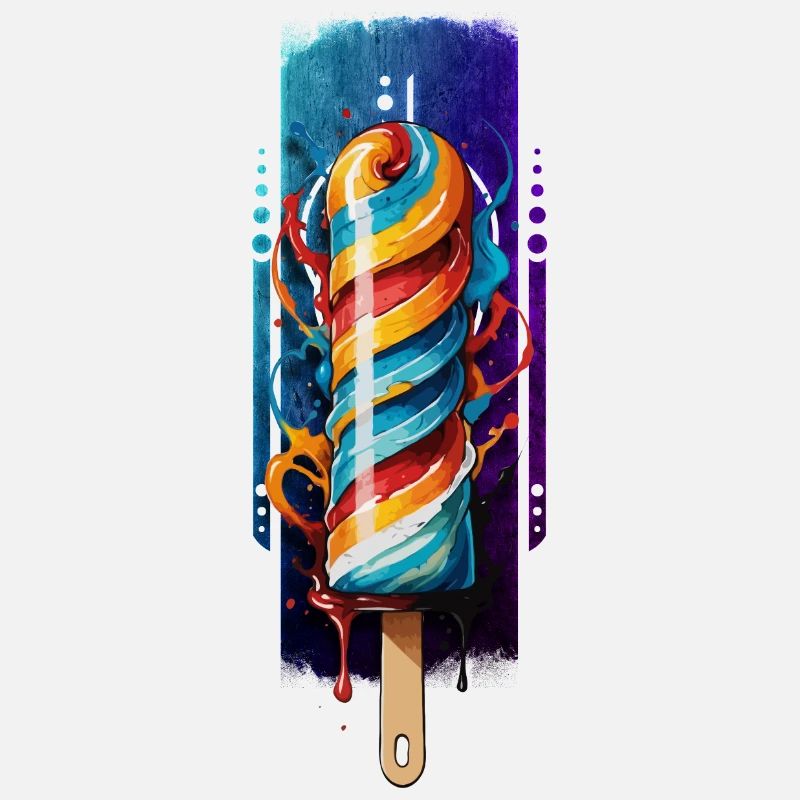 Spiral Sweetness: Regenbogen-Lutscher