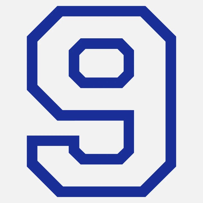 THE NUMBER 9-NINE