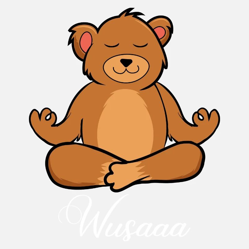 Auszeit Durchatmen Wusaaa Bär
