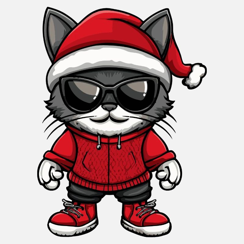 Noël de chat Noël laid