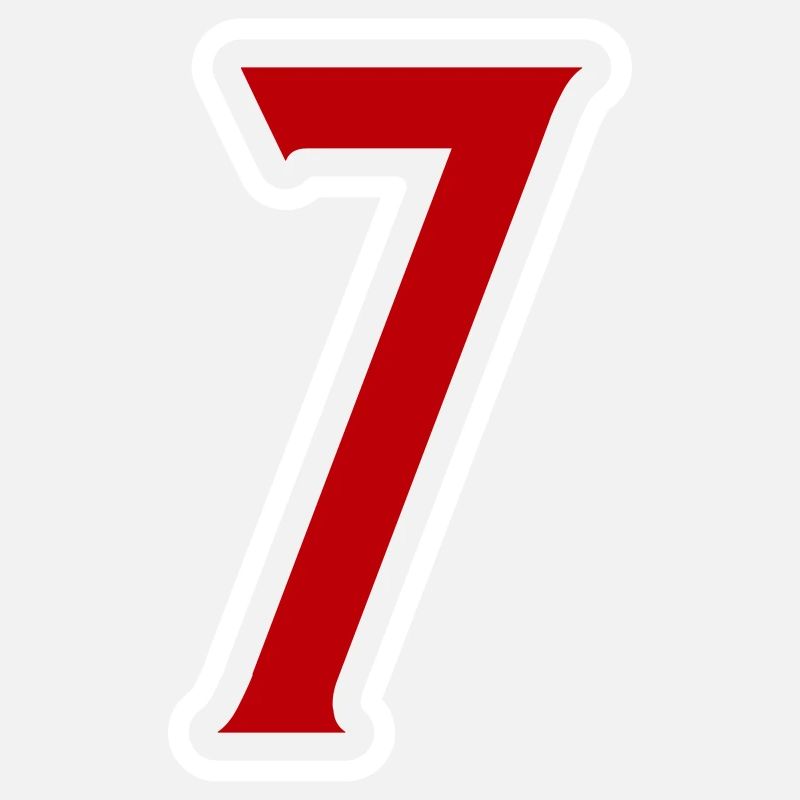 7 Number symbol