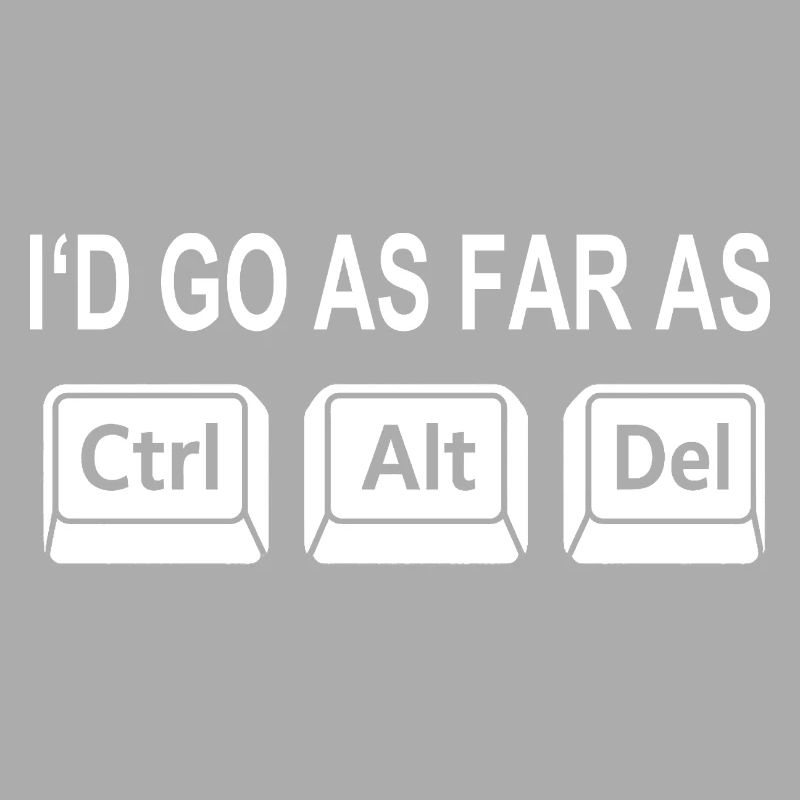 Programmer Shortcut Geek IT Support Computer Ta