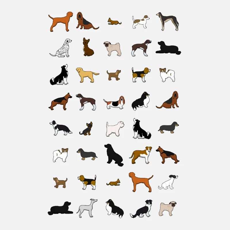 Beaucoup de chiens