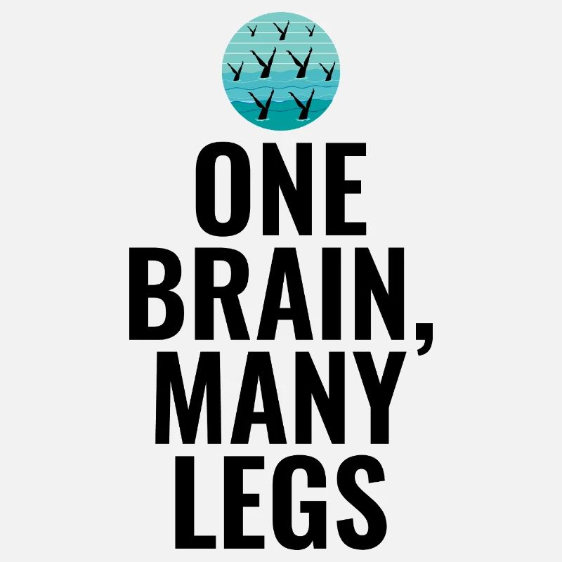 One Brain Many Legs Synchronized Swimming Swimmer