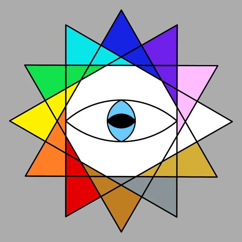 Dodeka Star Third Eye 12 rays