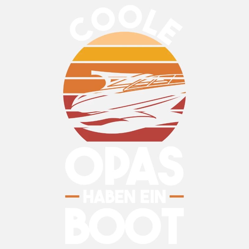 Boot Opa Großvater Geschenk