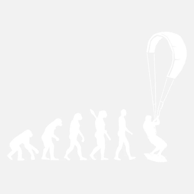 Kitesurf - Evolution de l’Homme, Darwin