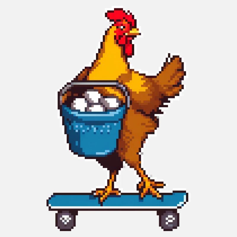 Skateboard-Gegacker