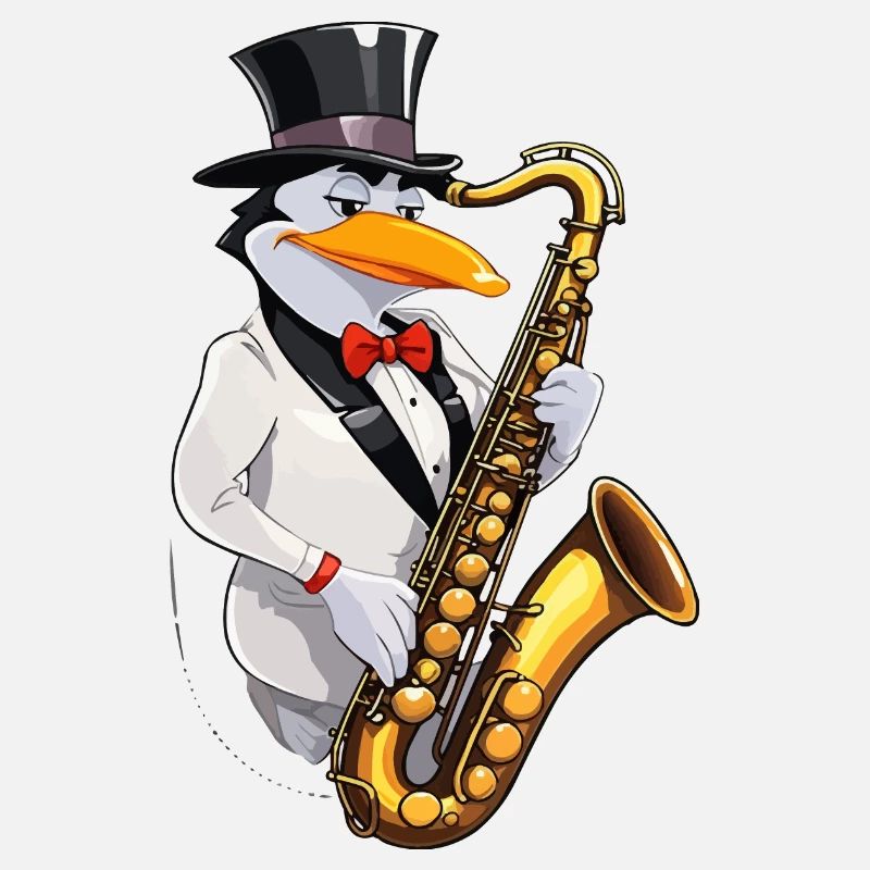 Pingouin jazzy