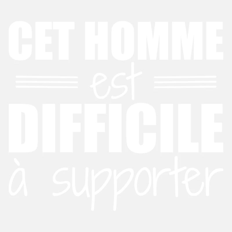 Cet homme est difficile à supporter