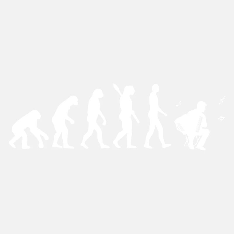 Accordéon - Evolution de l’Homme, Darwin