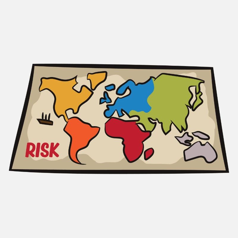 Risk - Carte du monde du jeu de société