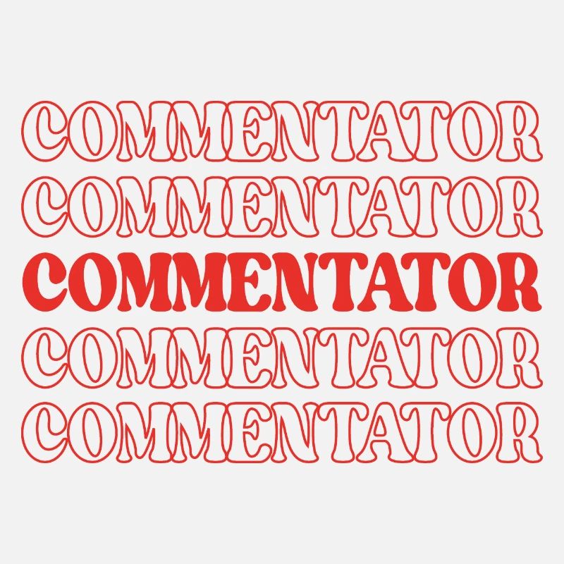 Kommentator Moderator Ansager Sender