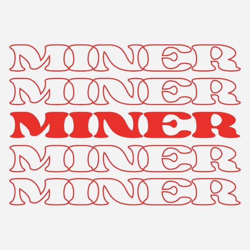 Miner Ore Digger Mine Worker Rockhound Extractor
