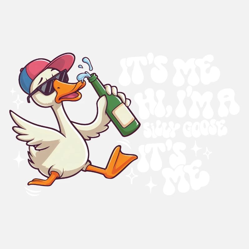 It's Me I'm A Silly Goose Funny Animals