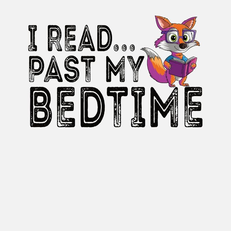 I read after bedtime Lesefuchs