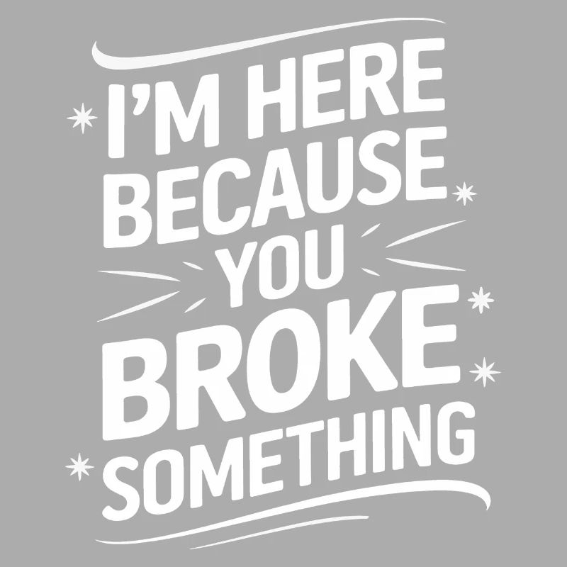 Technischer Support Computerfreak Nerd