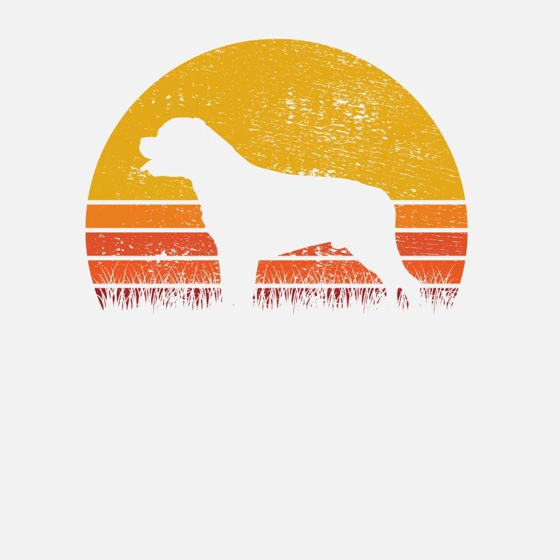 Rottweiler dog lover Retro vintage gift idea