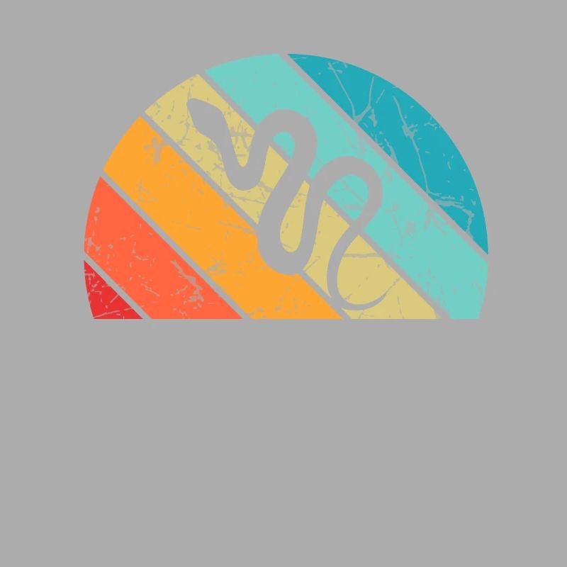 Snake Retro Reptile Python Idée cadeau