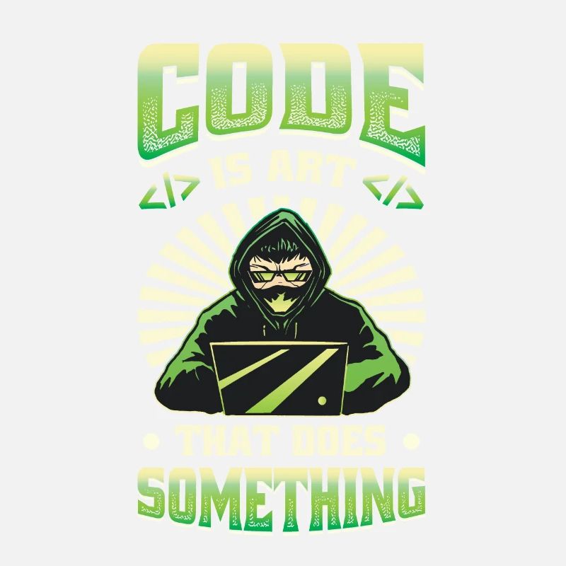 Code Ist Eine Kunst, Die Etwas Tut Programmierung