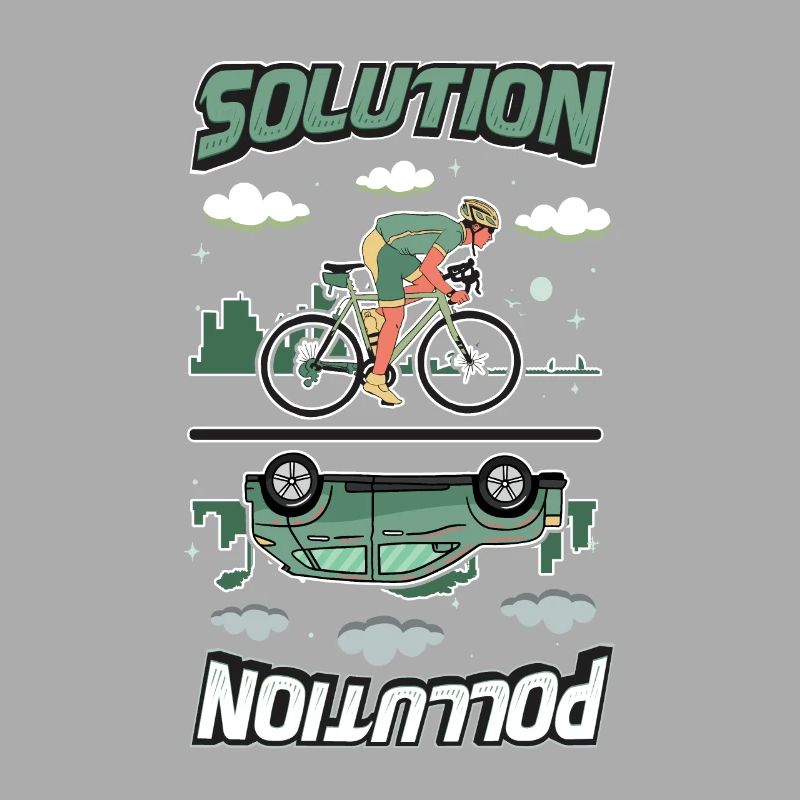 Polution Solution Environmental Protection Cycling