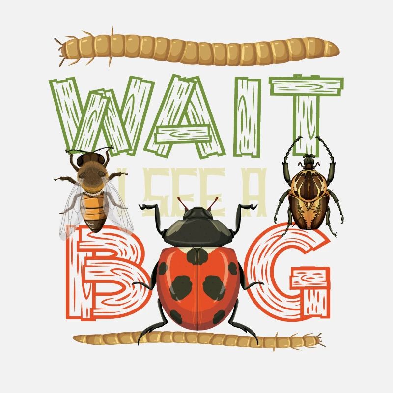 Wait, I see an insect