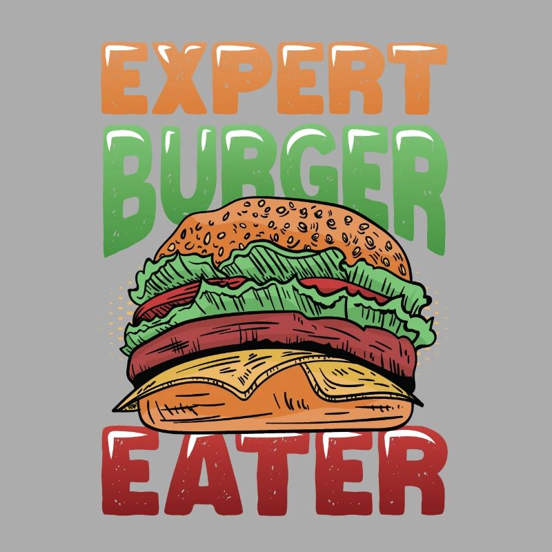 Expert Burger Eater Cheeseburger