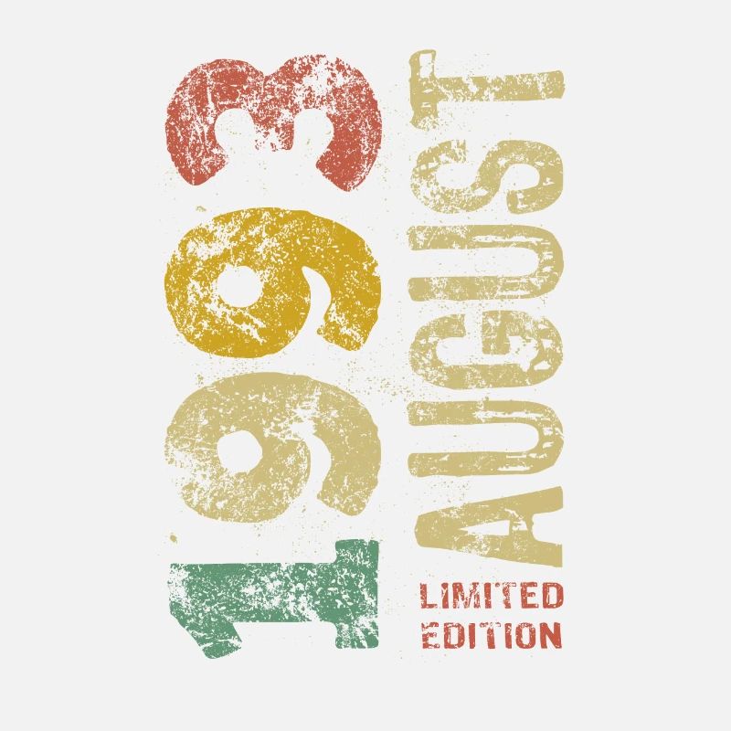 Limited Edition August 1993 Geburtstag - Geschenk