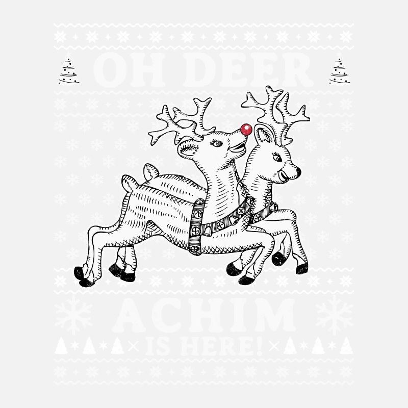 Oh Deer - Achim is here Ugly Weihnachten