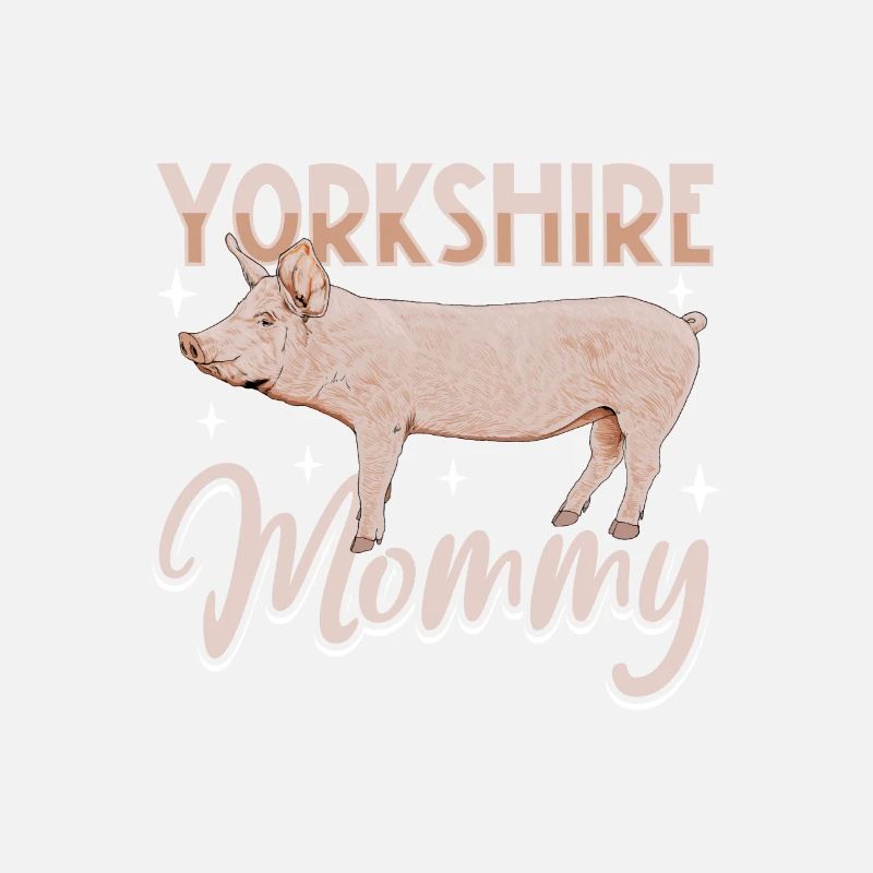 Maman cochon du Yorkshire