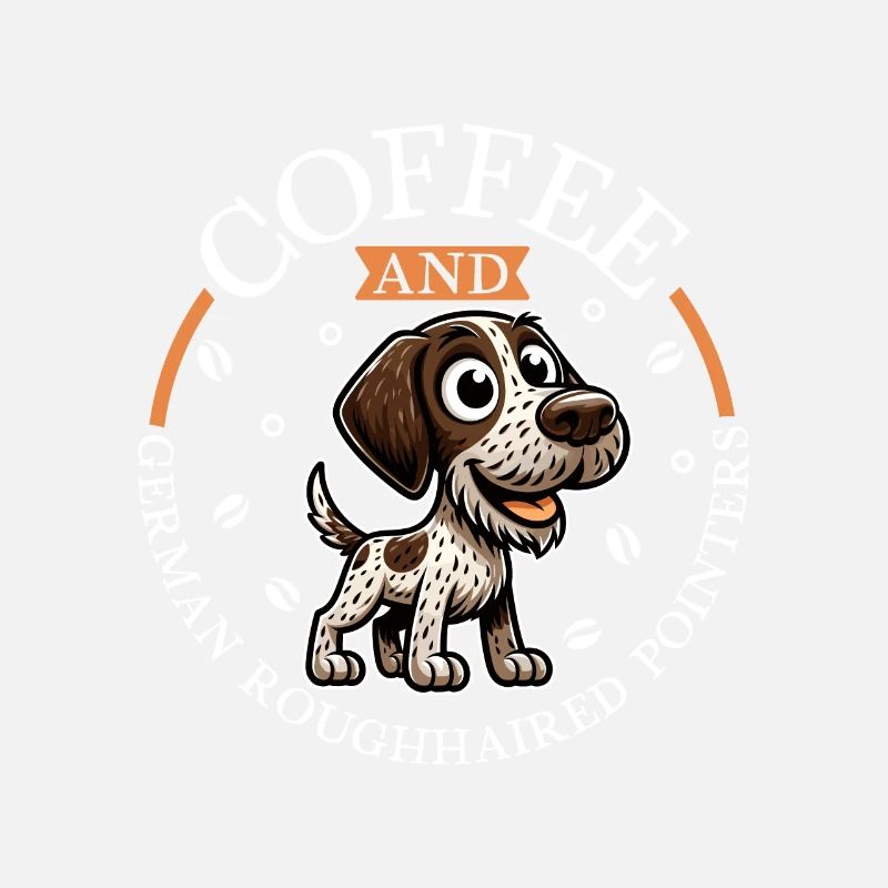 Kaffee und Deutsch Stichelhaar