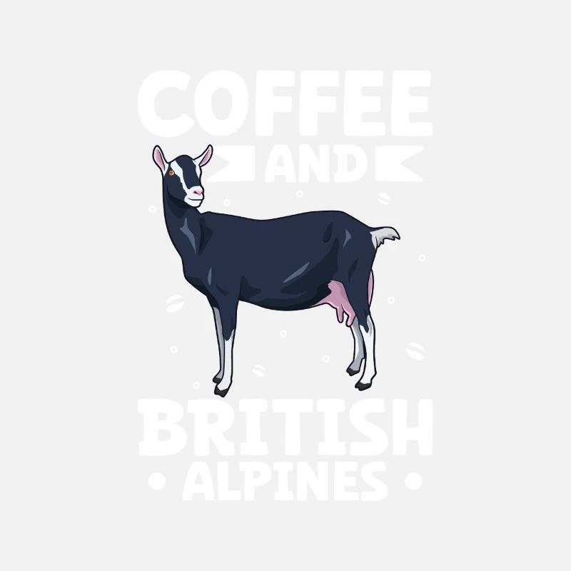 Coffee and British Alpine Goat