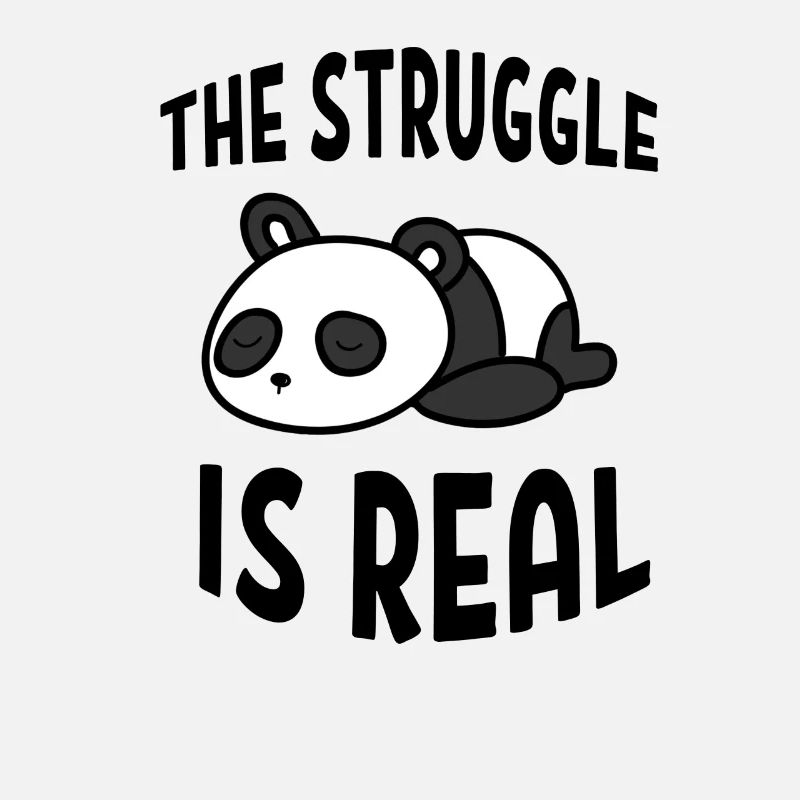 Panda fatigué