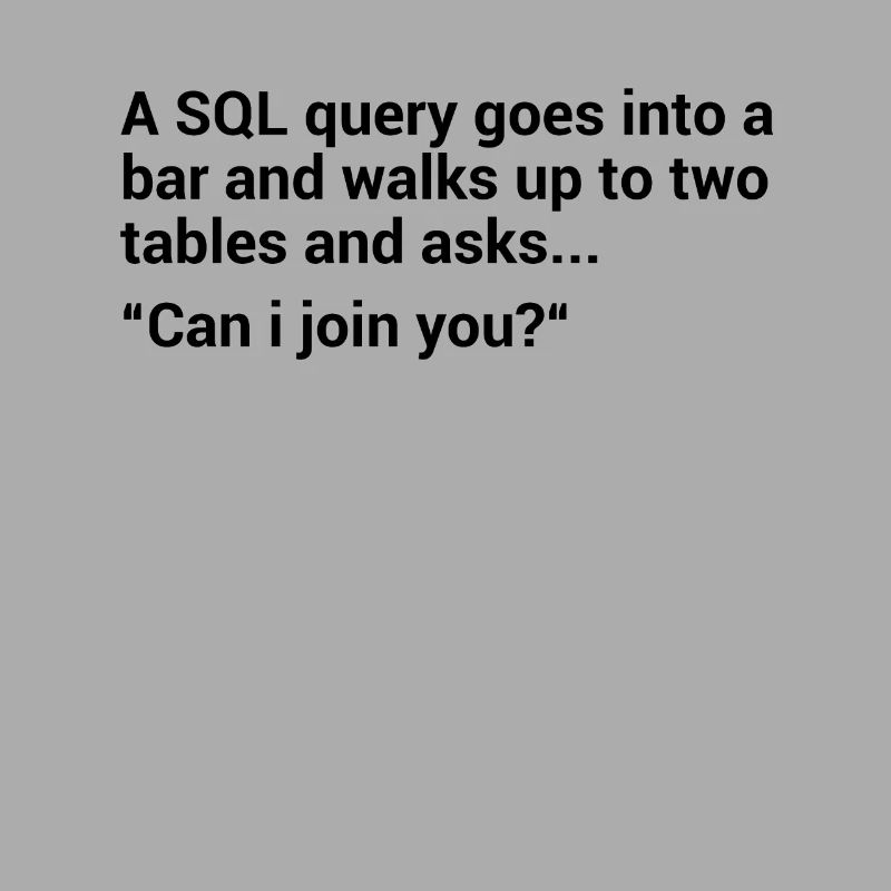 SQL Database Joke