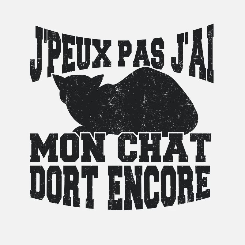J'peux Pas J'ai Mon Chat Dort Encore