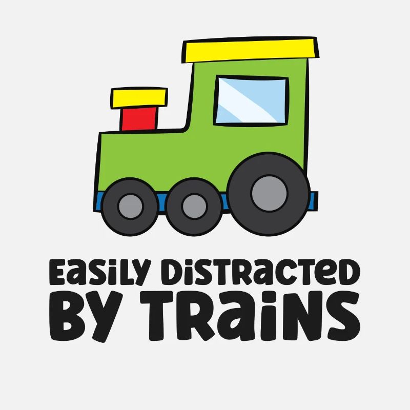 Easily Distracted By Trains