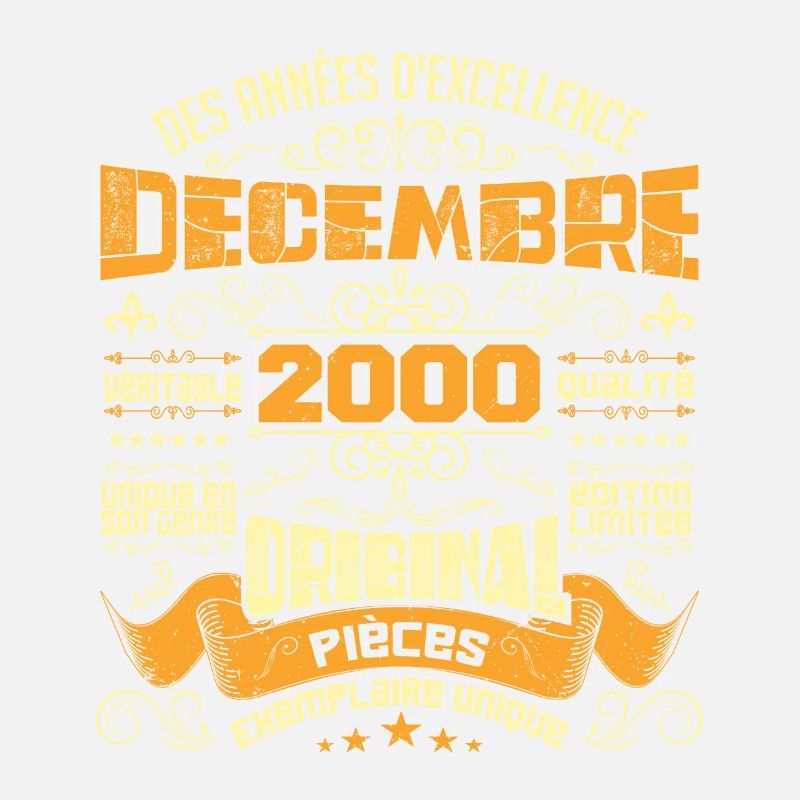 VINTAGE DÉCEMBRE 2000 ORIGINAL PIÈCES