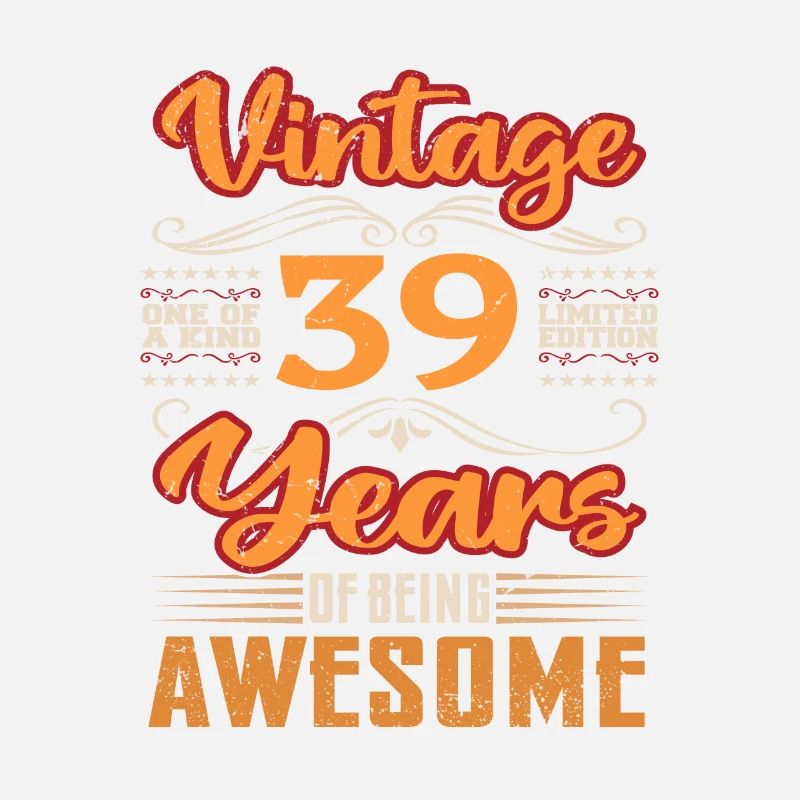 Vintage | 39 birthday gift ideas