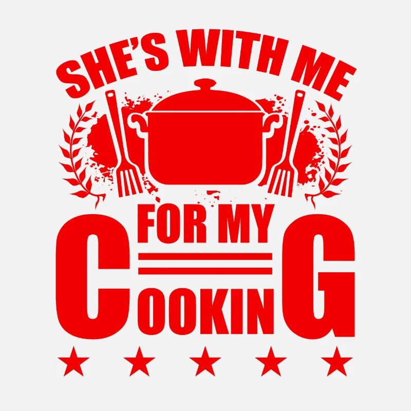 Elle cuisine avec moi