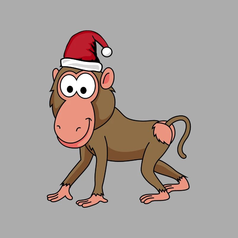 Monkey monkey Christmas
