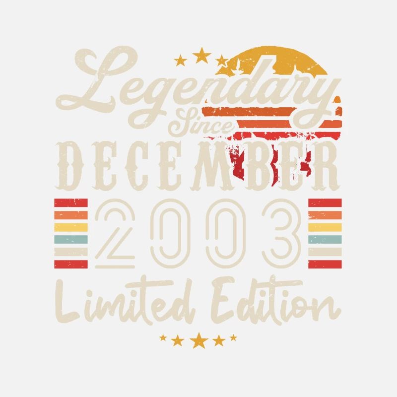 Legendary since December 2003 Limited Edition