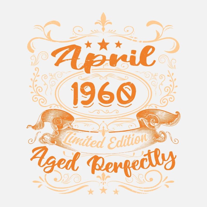 Geburtstag Vintage Geschenkidee April 1960
